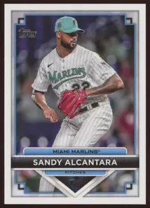 2023 Topps Flashship Sandy Alcantara Miami Marlins #37 - Foto 1 di 2