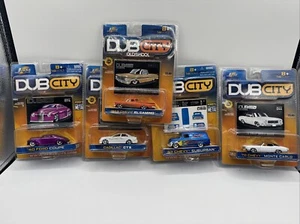 JADA DUB CITY 1:64 Lot (5) Cars WOW LOOK Suburban El Camino Monte Carlo + More - Picture 1 of 6