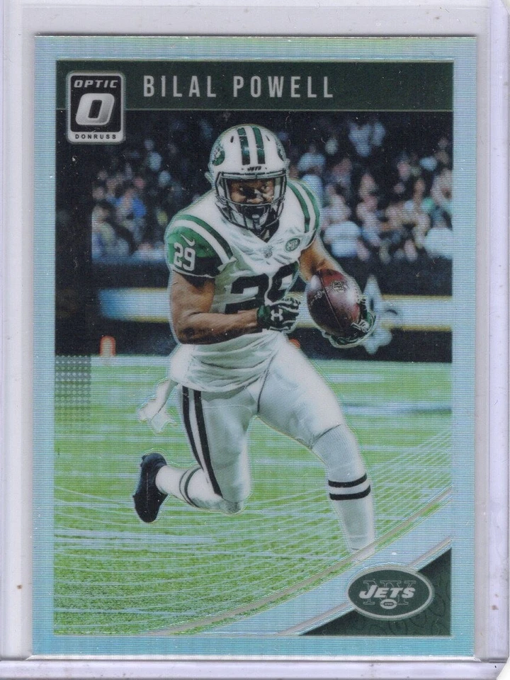 2018 Donruss Optic Silver Prizm #75 Bilal Powell New York Jets - Image 1 of 1