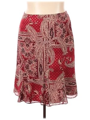 Emma James女式红色休闲裙18 Plus — 第 1/2 张图片