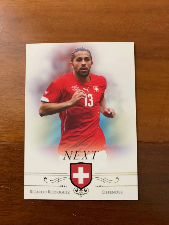 2015 Futera Unique Soccer Card SWITZERLAND RICARDO RODRIGUEZ Mint - Image 1 of 1