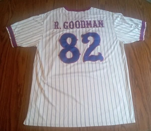 The Benchwarmers Movie Replica Baseball Jersey  Richie Goodman #82 Size Adult XL - Picture 1 of 12