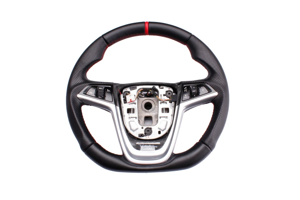 Lenkrad beziehen mit Leder für Opel Insignia A JAHR 2011 TUNING McarStyling - Bild 1 von 4