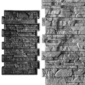 VERONA MOLD for casting gypsum, concrete tiles ; molds for decorative wall stone - Picture 1 of 12