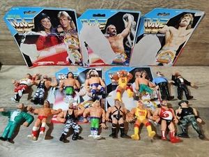 WWF (WWE) Vintage Hasbro 1990 1991 Wrestling Figures Bundle -16 Figures - Picture 1 of 14