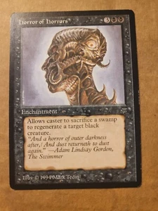Horror of Horrors MTG Legends Uncommon Black (Mark Tedin) Magic English LP - Picture 1 of 1