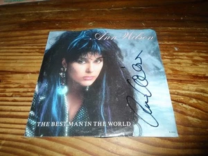 HEART authentic signed/autographed vinyl 45 ANN WILSON (solo)...JSA CERTIFIED - Picture 1 of 8