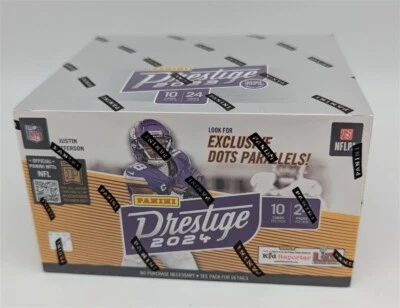 Factory Sealed Retail Box 2024 Panini Prestige NFL Football Cards
