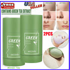 2Pack Green Tea Purifying Clay Stick Mask Anti-Acne Deep Cleansing Acne Remover
