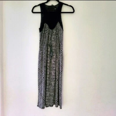 Lucky Brand Maxi Sleeveless Dress With Pockets Size Xs - Image 1 of 4