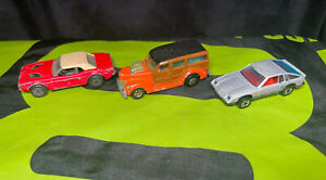 Hot Wheels Vintage 1970s-1980s Diecast Cars Lot of 3  