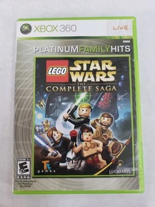 LEGO STAR WARS SAGA COMPLETA XBOX 360 Envío Rápido Gratis Sin MANUAL  - Imagen 1 de 3