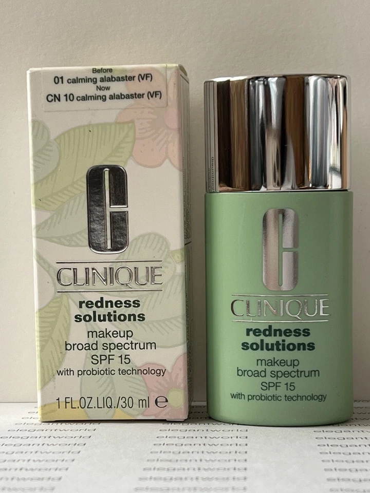 Clinique Redness Solutions Makeup SPF15 with Probiotic Technology Calming Alabaster - 1oz