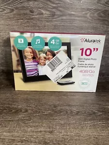 Aluratek Digital Photo Frame 10” 4GB - Picture 1 of 8