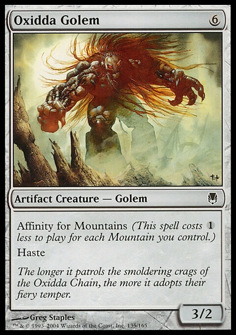 Magic the Gathering MTG Oxidda Golem (135) Darksteel   LP - Image 1 of 1