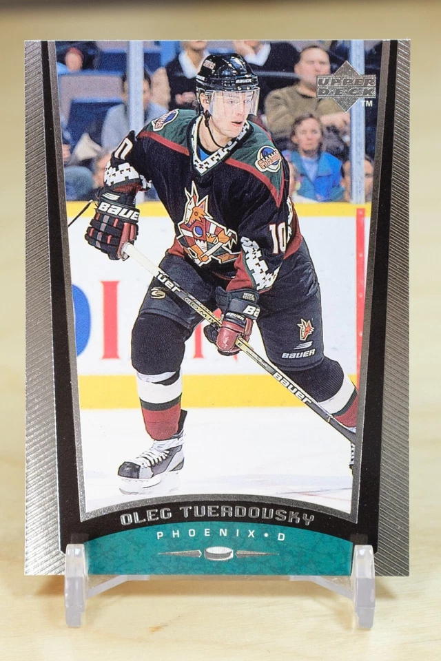 1998-99 Upper Deck Hockey Base #153 Oleg Tverdovsky - Phoenix Coyotes - Image 1 of 2