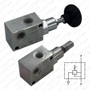 Hydraulik Druckbegrenzungsventil zöllig | Einstellbereich wählbar 10 - 300 bar - Bild 1 von 4