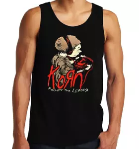 Korn Follow the Leader Nu Metal Band Herren Tank Tops (mehrere Farben) - Bild 1 von 6