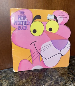 Golden Shape Book Series.: The Pink Panther (1976 Vintage Paperback Book) - Picture 1 of 8