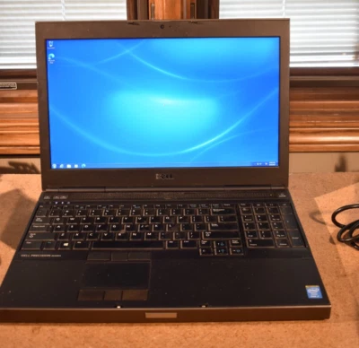 Dell Precision M4800 Quad Core i7-4810QM 32GB 256GB SSD Windows 7 NVidia K1100M - Image 1 of 4