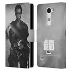 Official Amc The Walking Dead Double Exposure Leather Book Case For Lg Phones 2