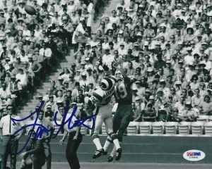 LANCE ALWORTH Signed CHARGERS 8X10 PHOTO w/ PSA COA - Picture 1 of 1