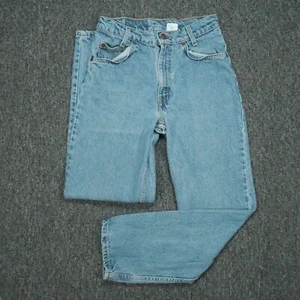 VINTAGE Levis Jeans Mens 27x28 Blue 550 Relaxed Fit Student Orange Tab 90s Y2K - Picture 1 of 12