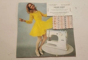 Vintage Elna Sewing Machine Manual Book Brochure Stitches - Picture 1 of 7