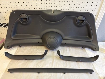 Mini Cooper S 2005 maletero trasero puerta trasera panel cubierta moldura negro OEM Foto 1 de 4