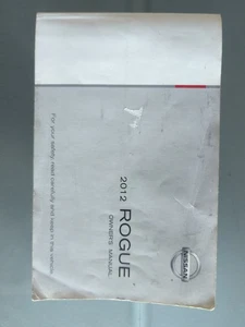2012 Nissan Rogue Owner’s Manual With Free Shipping  - Bild 1 von 2