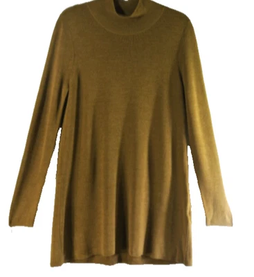 NOVO Suéter Túnica de Lã Eileen Fisher Tamanho P #S7941 - Imagem 1 de 4