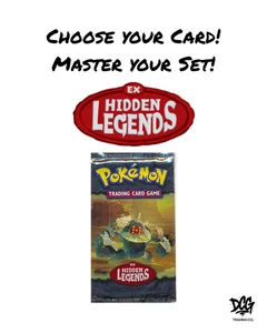 Pokemon Hidden Legends EX - Choose Your Card - Free Shipping NM! - Picture 1 of 26