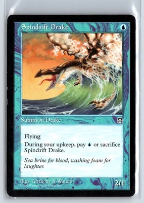 Spindrift Drake Stronghold Common – MTG Magic the Gathering Card - Image 1 of 4