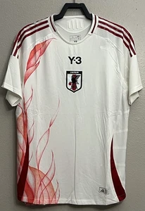 Adidas Y-3 Japan Federation 2024 Away Soccer Jersey Mens Size Large IU0960 L New - Picture 1 of 12