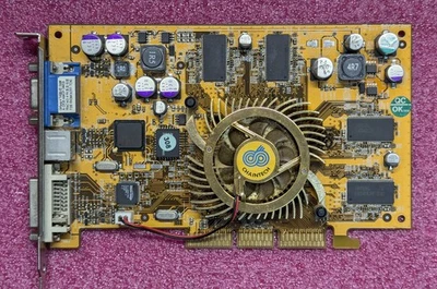 Chaintech NVIDIA GeForce 4 Ti4200-8X D64M AGP Graphics Card - Image 1 of 4