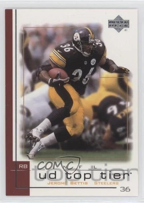 2001 Upper Deck UD Top Tier Jerome Bettis #134 HOF - Image 1 of 2