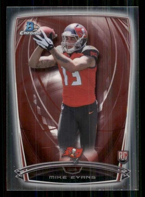 2014 Bowman Chrome #170A Mike Evans RC - Image 1 of 2