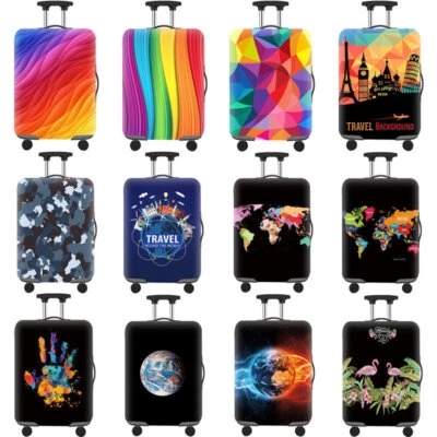 Travel Trolley Case Cover Protector Suitcase Luggage Cover Anti-Scratch 18"-32" - Image 1 of 4