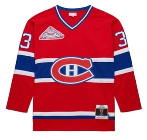 Mitchell & Ness Montreal Canadiens Patrick Roy 1992 Blue Line Hockey Jersey - Picture 1 of 10