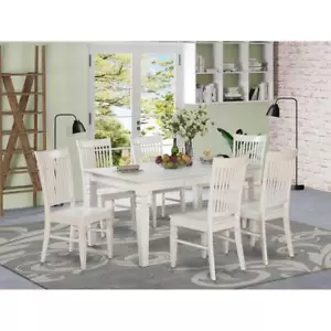 7 Pc Dining room set-Dining Table and 6 Dining Chairs - Picture 1 of 4