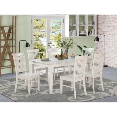 7  Pc  Dining  room  set-Dining  Table  and  6  Dining  Chairs - Image 1 of 4