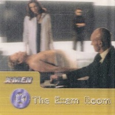 X-MEN THE MOVIE ACTION FLIPZ 2000 ARTBOX INSERT CARD C4 THE EXAM ROOM