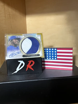 Vladimir Guerrero Jr, 2020 Topps Five Star Autograph Jumbo Patch #7/10, #AJP-VGJ - Image 1 of 3