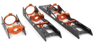 Barco de radiocontrol TFL montaje motor aleación de carbono 40 mm monocasco refrigerado por agua naranja - Imagen 1 de 12