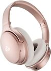 Active Noise Cancelling Headphones, INFURTURE H1 Wireless Over Ear - Rose Gold