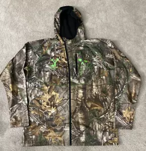 Chaqueta de camuflaje camuflada con cremallera completa Bone-Collector para hombre talla L "Deerassic Park" usada en excelente estado - Imagen 1 de 8