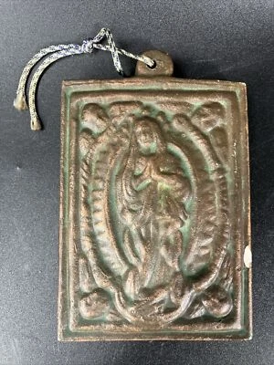 Мария Христос религия Японии старинный винтажный керамический неметаллический - Изображение 1 из 4