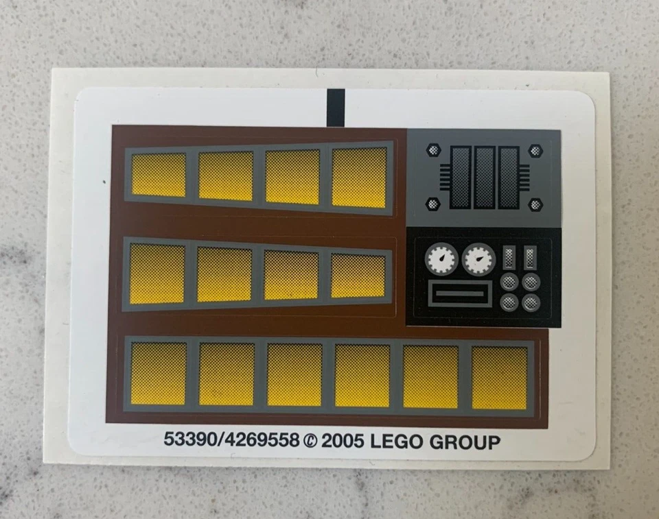 HOJA ADHESIVA LEGO para 10144 Sandcrawler, ¡Nuevo Genuino! Foto 1 de 1