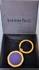 AUDEMARS PIGUET Watch Novelty Purple/Gold metal Key Ring holder wz/Box Very Rare