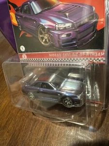 Nissan Skyline GT-R BNR 34 2024 Hot Wheels Collectors RLC exclusivo se envía hoy - Imagen 1 de 3